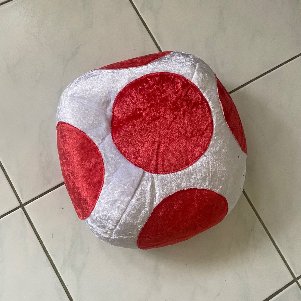 Super Mario brothers toad hat